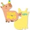 Big Dot of Happiness Capy Birthday - Shaped Thank You Cards - Capybara Party Thank You Note Cards with Envelopes - Set of 12